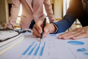 Office account results corporate paper explaining